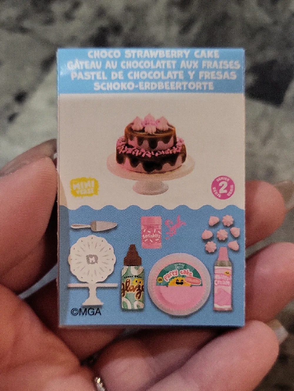 Miniverse Make It Mini Choco Strawberry Cake